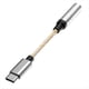 thumbnail image 1 of Cable de Interfaz de Audio USB-C una 3,5 mm para Amplificador de Auriculares CX31993, Adaptador de DecodificacióN de Audio HiFi, Convertidor Tipo C Plata., 1 of 5