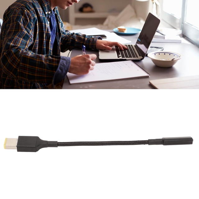 Adaptador de Carga de la Computera Portátil USB C, Adaptador de Cable de Carga de la CompuTADORA Portátil de aluminio Compatible Con 100W PD Compacto PD Inteligente USB C A LA