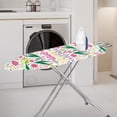 thumbnail image 2 of Kuiaobaty Non-Slip Ironing Board Cover Floral Leaf Pattern Universal Stretchy Cover with Elasticized Edges and Hook and Loop Fastener Strap for Friends Home & Kitchen Accessories, 2 of 5