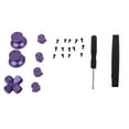 thumbnail image 2 of Metal Buttons, Easy To Install Controller Aluminum Alloy Botton Set Portable  for Replacement Parts Purple,Green,Silver,Black, 2 of 7