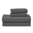 thumbnail image 2 of Superior 1000 Thread Count Egyptian Cotton Sheet Set, Deep Pocket Bed Sheets, Queen, Grey, 2 of 13