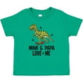 thumbnail image 3 of Inktastic Mimi and Papa Love Me Grandchild Dinosaur Boys Baby T-Shirt, 3 of 5