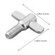 thumbnail image 2 of unbranded 10Ud Tornillos Sujetadores De Platillo Para Batería Material Aluminio Plata, 2 of 8