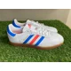 thumbnail image 1 of Adi-das VeloSamba Vegan White Blue Rush Cycling Shoes Mens Size 12 GW5323 NEW, 1 of 6