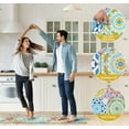 thumbnail image 4 of Boho Kitchen Rugs Anti Fatigue Kitchen Rugs and Mats Non Skid Washable Cushioned Kitchen Mats for Floor Bohemian Colorful Rugs for Sink Laundry Bathroom,Set of 2,17.3 X28+17.3 X 47 Inch, PVC, 4 of 6