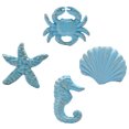 thumbnail image 4 of 4 Pcs Bouton de Tirage Style Océan Rétro pour Armoire, 4 of 6