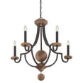 thumbnail image 2 of Quoizel Wyndmoor WDM5005WT Chandelier, 2 of 3