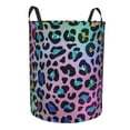 thumbnail image 2 of Bingfone Rainbow Animal Skin Waterproof Foldable Laundry Hamper Bucket With Handles For Storage Bin,Clothes Hamper (Medium ), 2 of 8