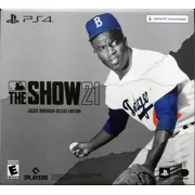 MLB The Show 21 Jackie Robinson Deluxe Edition PS4 (Brand New Factory Sealed US