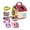 D-7PC, variant on Sensory Toys - 16 Pieces My First Fruit Vegetable Crunchy Play Food Color Rating,Bee Music House Plush Toy For And Hand-Eye Coordination Educational Toy