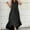 Black womens summer dresses clearance sale, variant on Cyber&Monday Deals Dyegold Sundresses for Women Casual Summer - Flowy Dresses for Women V Neck Sleeveless Button Down Solid Color Summer Beach Casual Holiday Maxi Shirt Sun Dress