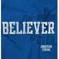 thumbnail image 2 of For Believer and Ever Religious Hoodie Sweatshirt Women Men Brisco Brands S, 2 of 6