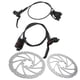 thumbnail image 5 of Kit de Freno de Disco, Freno de Bicicleta Hidráulica Pistón Confiable Doble Pistón Aleacio de Aluminio Cilindro Intepado Con Freno de Disco Trasero Para Bicticleta de Montaaña, 5 of 7