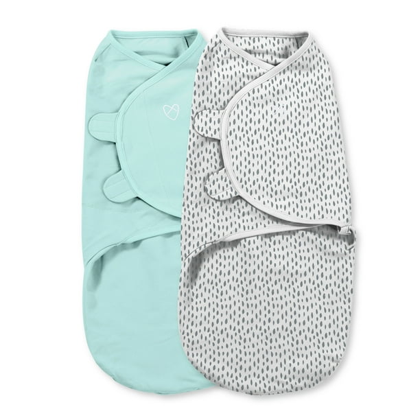 SwaddleMe Easy Change Swaddle Size Small/Medium, 03 Months, 2Pack