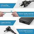 thumbnail image 4 of Adaptador de CA de 150W 20V 7.5A Apto para Asus A18-150P1A 150W TUF Gamer FA506 A17 FA706 FX505GT FX705GT TUF Fuente de Alimentación para Laptop Charger 6.0x3.7mm, 4 of 6