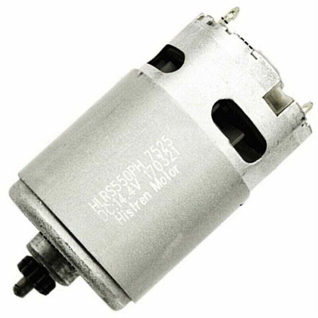 13-Tooth 14.4V Motor Compatible with Bosch GSR GSR14.4-2-Li PSR14.4 Li-2, Durable Drill Motor Replacement for Power Tools