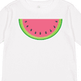 thumbnail image 4 of Inktastic Watermelon Slice Boys or Girls Long Sleeve Toddler T-Shirt, 4 of 5