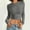 Dark Gray, variant on Women's Long Sleeve Slim Fit Crew Neck Long Sleeve T Shirt Tops Tops Plain Basic Crop Top Casual Clothes Streetwear Clean Girl Clothes Men's Thermals Top And Bottom Mens Long Sleeve Running Shirt Cold