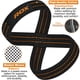 thumbnail image 4 of Correas de ejercicio RDX Figure 8, soporte de muñeca antideslizante, 4 of 8