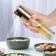 thumbnail image 3 of Billuyoard Rociador de aceite Bar de vidrio Hotel Restaurante Cocina Barbacoa Botella de aerosol Reutilizable Vinagre Salsa Dispensador Utensilios Cocina y Comedor Oro rosa, 3 of 6