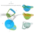 thumbnail image 3 of Baby Grinding Bowl Manual Kids Baby Grinding Feeding Bowl Vegetable Fruit Infant Food Masher Set Orange green, 3 of 9