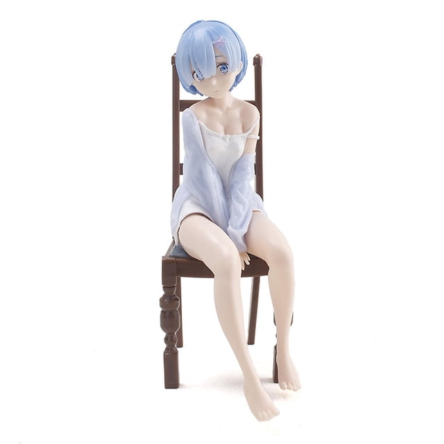 Cartoon Character Figure Sitting Posture Pajamas Highly Simulation Exquisite Model Toy for Desktop Decor