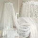 thumbnail image 4 of Cortina transparente con estampado de hojas, tul suave para balcón, decoración para dormitorio y sala de estar, 4 of 5