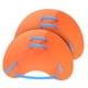thumbnail image 3 of Swim Hand Paddles Cola Equipo de ejercicio de natación ajustable Naranja, 3 of 8