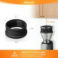 thumbnail image 3 of Silicone Coffee Hopper Bellow Compatible with Baratza Encore Grinder ESP/Virtuosa+ Coffee Grinder,Reduce Coffee Grinds Retention$$, 3 of 7