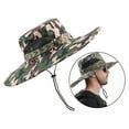 thumbnail image 5 of Sombrero Yinane Camuflaje Estrella Gris Pesca Senderismo, 5 of 5