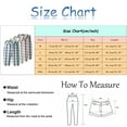 thumbnail image 6 of Pxiakgy mens shorts Men Casual Plaid Printed Business Mid Waist Stretch Drawstring Shorts With Pockets Men Casual Shorts Red + M, 6 of 6
