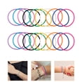 thumbnail image 7 of WAXIAYU 20pcs Multicolor Silicone Jelly Bracelets for Men and Women, 7 of 7