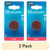 (2 pack) HART 20-Piece Cut-off Wheels Rotary Accessory for Metal and Plastic