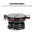 thumbnail image 6 of SUNWAYFOTO LB-90R 360° Panoramic Leveling base Tripod Head 55 lbs（25kg） Load Capacity, 6 of 9