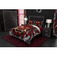 thumbnail image 2 of Oni Bedding Set, Comforter or Duvet, Anime Bed Cover, Alternative Bedroom, 2 of 10