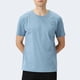 thumbnail image 5 of Manga Corta de Verano Tops de la Moda Casual de los Hombres de Color Sólido Solapa Top Camiseta Cuello Redondo, Camiseta Casual Ligera, 5 of 8