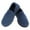 Navy Blue, variant on Microterry Jake Closed-Back Slippers (Men)