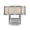thumbnail image 2 of Elk Lighting Seven Springs 2-Light Sconce in Satin Nickel and Cream, 2 of 2