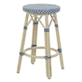 thumbnail image 2 of Furniture of America Tropaz Set of 2 26-in Outdoor Metal Bar Stool, Gray, 2 of 8