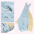 thumbnail image 5 of Unique Bargains Teenager Hair Drying Towel Dry Cap Towel Cap Quick Drying Lightweight Strong Absorbent Blue Beige, 5 of 8