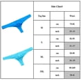 thumbnail image 2 of Mens Solid Ultrathin G-string Breathable T-back Thongs Soft Underwear Briefs Underpants zhangyuxiang LED, 2 of 2