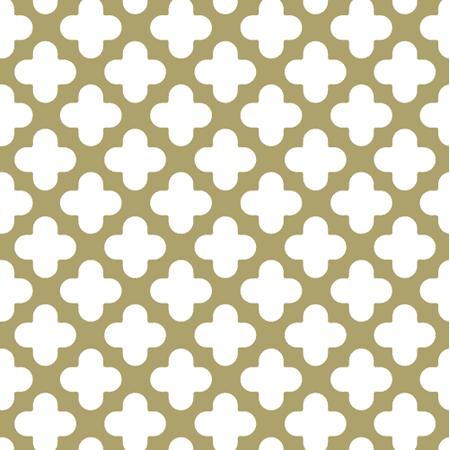 M-D Building Products 56016 12 in. x 24 in. x .020 in. Brass Aluminum Sheet Cloverleaf