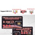 thumbnail image 3 of Methold R-SIM 13 Portable Fast Upgrade Phone Cards Chip Replacement Unlocking Supplies Phone for XR/XS/X/8/8p/7/7p/6 Electrónica, 3 of 6