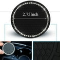thumbnail image 6 of SPRING PARK 2Pcs Car Coasters Anti-slip Wear-resistant Rhinestone Universal Cup Bottle Pad, 6 of 6