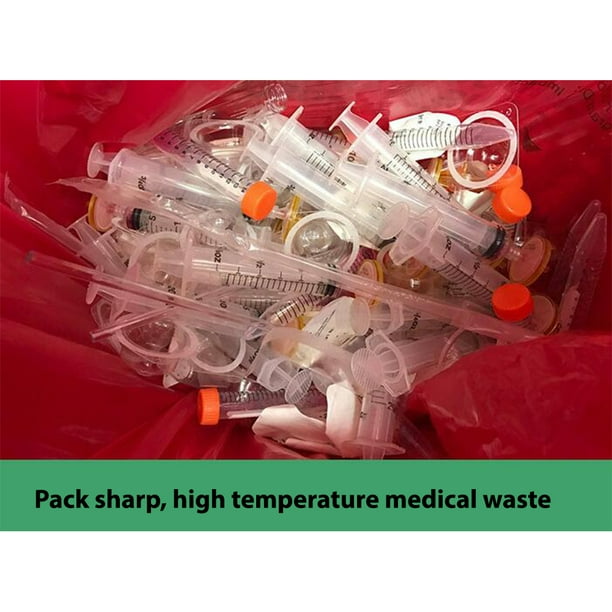 Thicken Medical Garbage Bag Hospital Biohazard Supplies Medicals Garbage Pouch Waste Disposal Bag 61 81