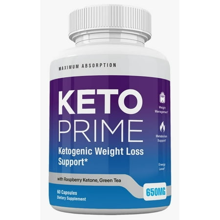 Keto Prime Supplement Advanced Formula, Prime Keto 60 Count, 1 Month Supply