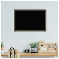 thumbnail image 4 of Amanti Art Black Cork Board Wood Framed Svelte Clay Grey Bulletin Board 25 in. x 17 in., 4 of 7