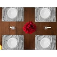 thumbnail image 5 of Stars Brocade Dinner Table Placemats Holiday Home Decoration 13" x 19" (Pack of 4), 5 of 5