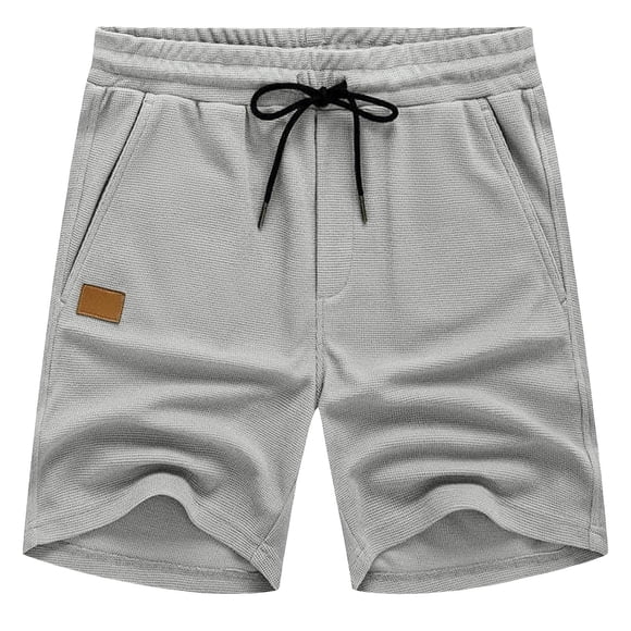 SHIXIAOO Waffler Solid Color Shorts for Men's Sports and Casual Pants 3 Point Pants Size Open 9 10 Tech Pants Mens Pants 42x34 6 Foam Boys Winter Clothes Size 6 4 Year Chinos Pants Men Stretch Men