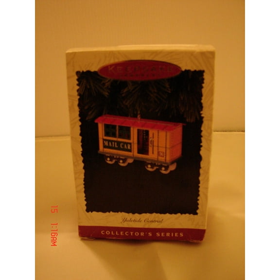Hallmark 1996 Yuletide Central Mail Car Ornament